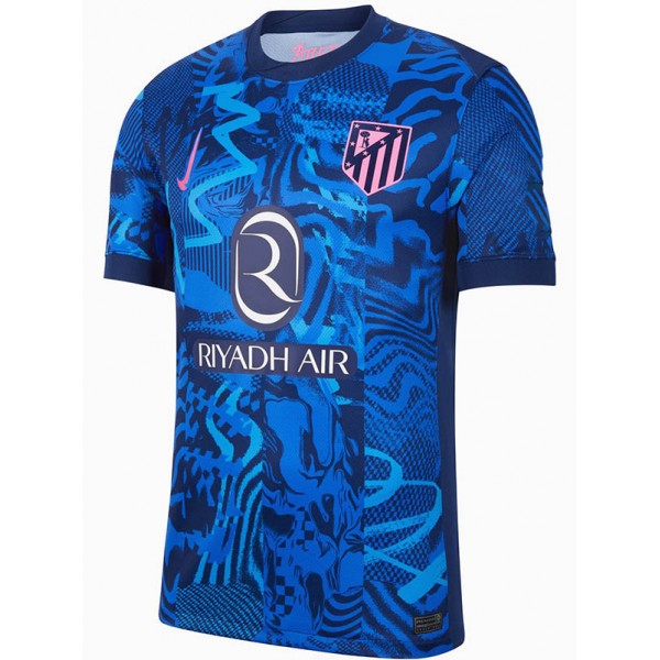 Atlético de Madrid terza maglia uniforme da calcio per adulti terza maglia da calcio per abbigliamento sportivo da uomo 2024-2025