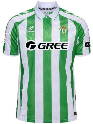 Betis maglia da calcio per la casa uniforme da calcio prima maglia da calcio da uomo top maglietta sportiva 2024-2025