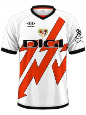 Rayo Vallecano maglia da calcio uniforme da calcio da uomo prima maglia da calcio top maglietta sportiva 2024-2025