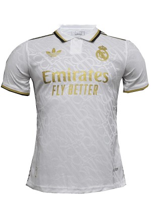 Real madrid maglia versione speciale giocatore blu uniforme da calcio abbigliamento sportivo da uomo kit da calcio maglietta superiore 2024-2025