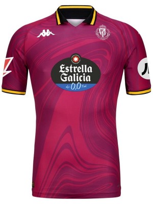 Real Valladolid terza maglia uniforme da calcio uomo terza maglia da calcio abbigliamento sportivo top shirt 2024-2025