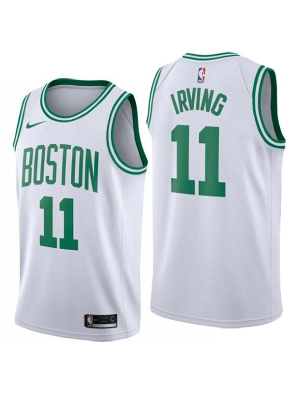 Boston Celtics 11 Kyrie Irving maglia 75a divisa da basket città bianca swingman kit in edizione limitata 2022