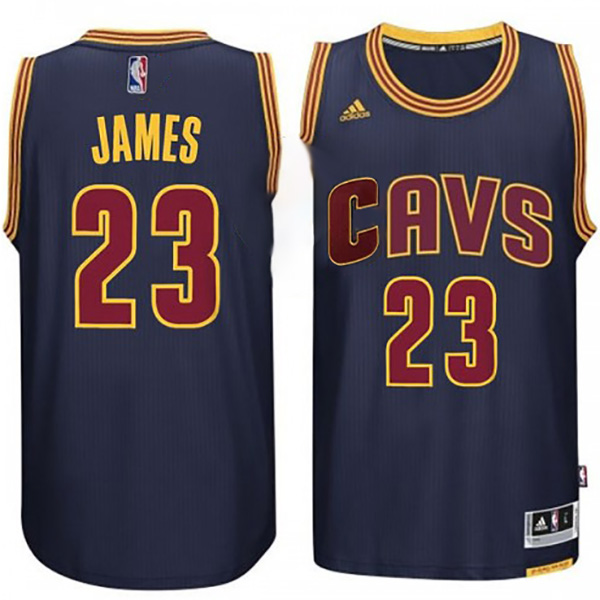 Cleveland Cavaliers LeBron James 23 retro jersey men's navy basketball uniform swingman limited edition vest