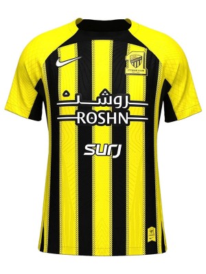 AL-Ittihad maglia da calcio divisa da calcio prima divisa sportiva da uomo kit da calcio maglia superiore 2024-2025