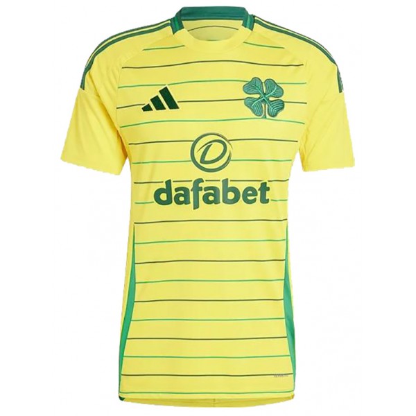 Celtic maglia da trasferta uniforme da calcio per adulti maglia sportiva top seconda maglia da calcio maschile 2024-2025