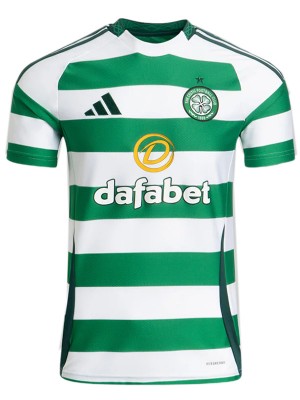 Celtic maglia da casa uniforme da calcio prima maglia sportiva da calcio da uomo 2024-2025