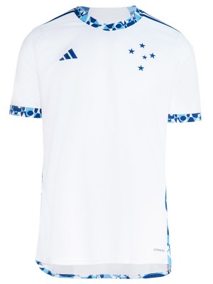 Cruzeiro maglia da trasferta del uniforme da calcio seconda maglia sportiva da calcio da uomo 2024-2025