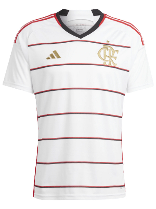 Flamengo maglia da trasferta divisa da calcio da uomo seconda maglia da calcio sportiva 2023-2024