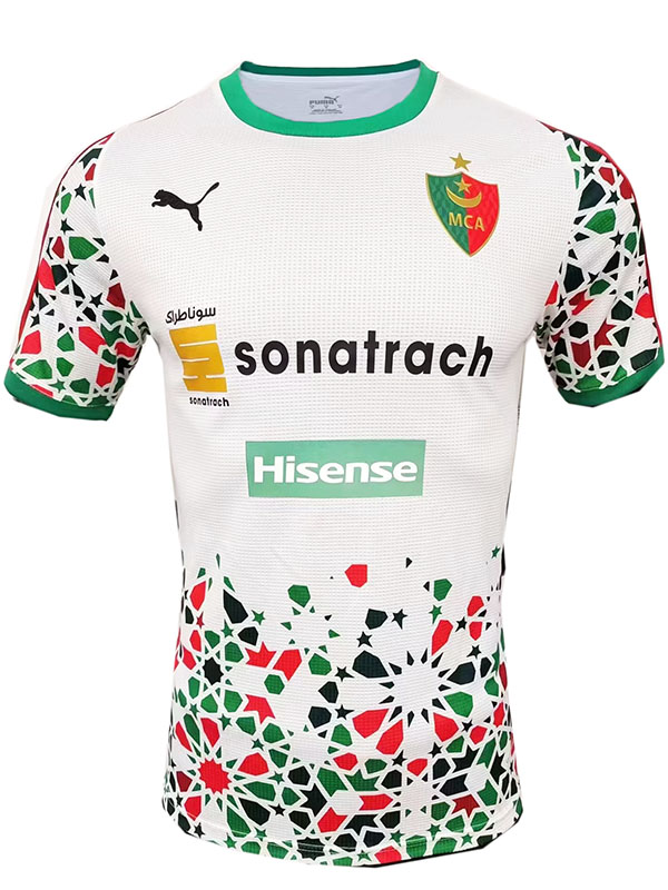 MC Alger trasferta maglia da divisa da calcio da uomo seconda maglia da calcio per abbigliamento sportivo 2023-2024