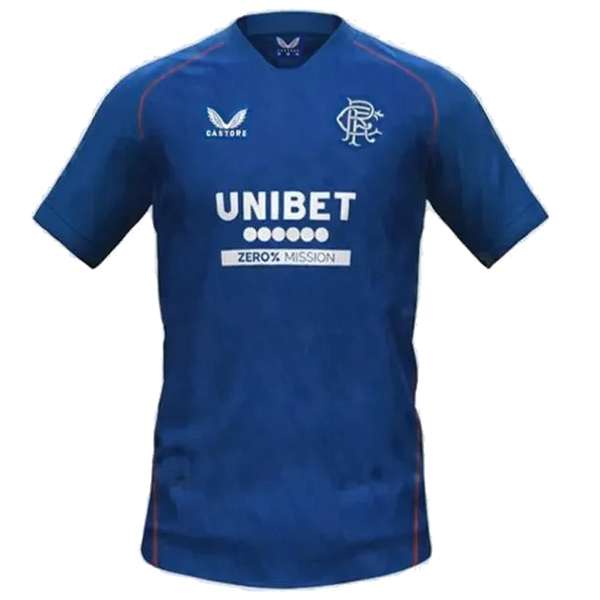 Rangers maglia da casa uniforme da calcio da uomo primo kit di abbigliamento sportivo da calcio top camicia sportiva 2024-2025