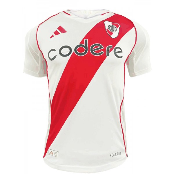 River Plate maglia home del uniforme da calcio prima maglia da calcio per abbigliamento sportivo da uomo 2024-2025