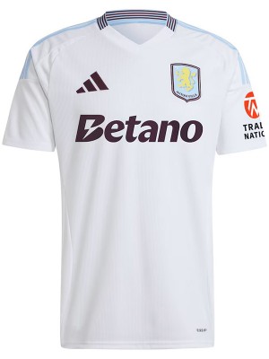 Aston Villa maglia da calcio in trasferta uniforme da calcio seconda maglia da calcio maschile top maglietta sportiva 2024-2025