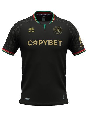 Queen Park Rangers maglia da trasferta nera uniforme da calcio abbigliamento sportivo da uomo kit da calcio maglia superiore 2024-2025