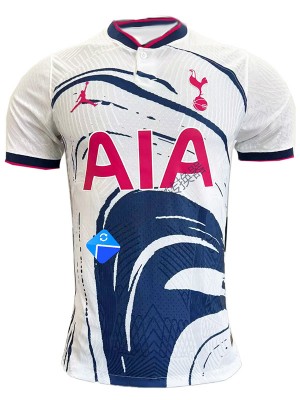 Tottenham hotspur maglia speciale per giocatore di calcio uniforme da uomo bianca per abbigliamento sportivo maglia superiore 2024-2025