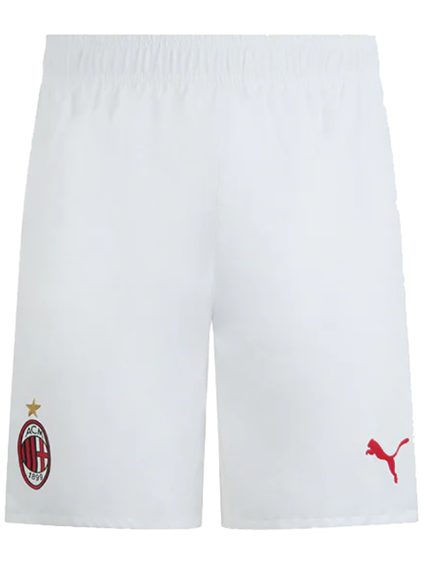 AC milan pantaloncini della maglia da casa i primi pantaloni della maglia da calcio dell'uniforme sportiva da calcio da uomo 2024-2025