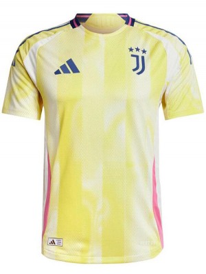 Juventus maglia da trasferta della uniforme da calcio maglia da calcio seconda maglia sportiva da uomo 2024-2025