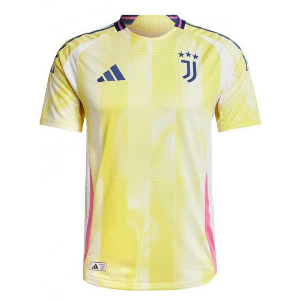 Juventus maglia da trasferta della uniforme da calcio maglia da calcio seconda maglia sportiva da uomo 2024-2025