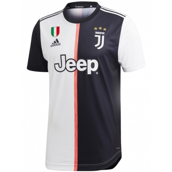 Juventus maglia retrò casalinga uniforme vintage da calcio prima maglia sportiva da calcio da uomo 2019-2020