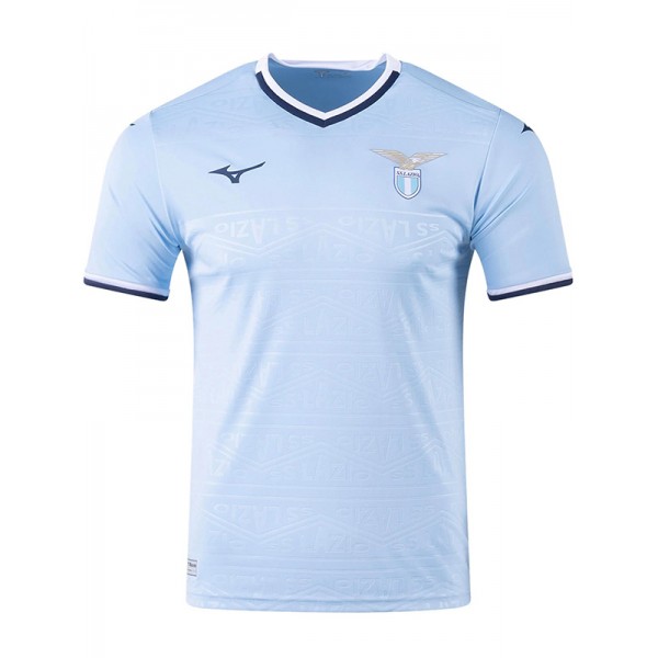 Lazio maglia da casa uniforme da calcio per adulti maglia da calcio prima divisa sportiva da uomo 2024-2025