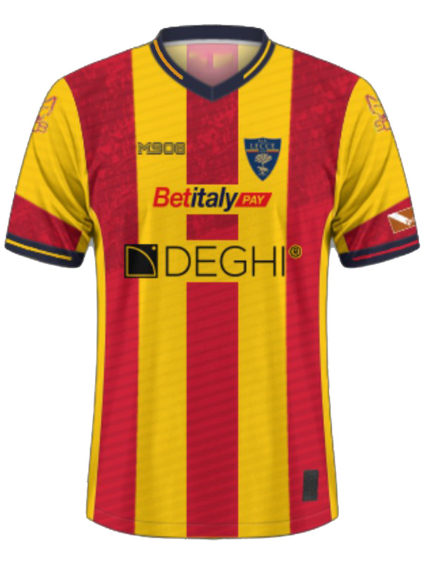 Lecce maglia da casa uniforme da calcio prima maglia da calcio sportswear uomo 2023-2024