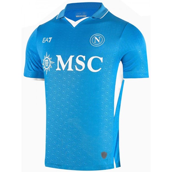 Napoli maglia da casa uniforme da calcio prima divisa sportiva da uomo kit da calcio maglia superiore 2024-2025