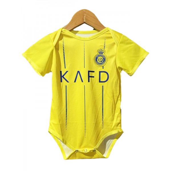 Al-Nassr tutina per bebè di casa mini body neonato vestiti estivi tuta intera 2023-2024