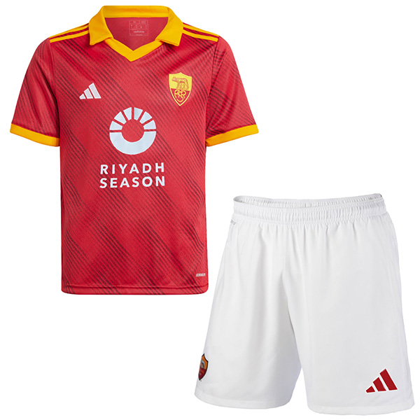 AS roma quarta maglia da calcio per bambini kit da calcio per bambini 4a mini maglia da calcio divise giovanili 2023-2024