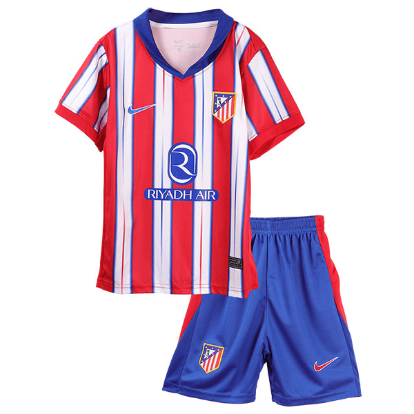 Atlético de Madrid maglia da calcio per bambini kit da calcio per bambini prima maglia da calcio mini uniformi per ragazzi 2024-2025