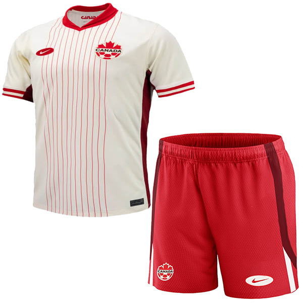 Canada maglia da calcio per bambini seconda maglia da calcio per bambini mini uniformi giovanili 2024-2025