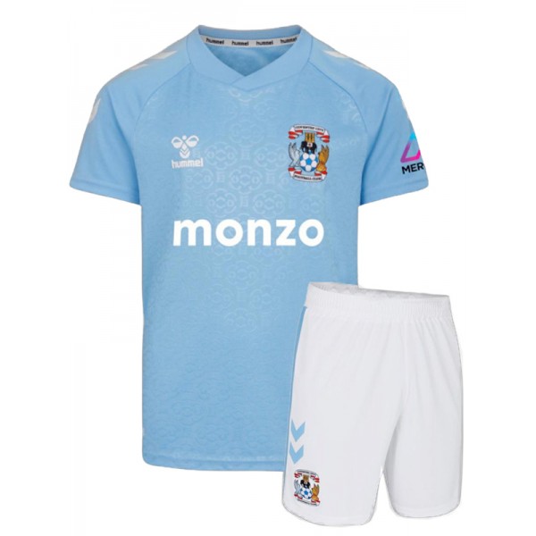 Coventry City maglia da calcio per bambini kit da calcio per bambini prima maglia da calcio mini uniformi giovanili 2024-2025