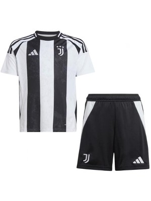 Juventus maglia da casa per bambini kit da calcio per bambini prima mini maglia da calcio uniformi giovanili 2024-2025