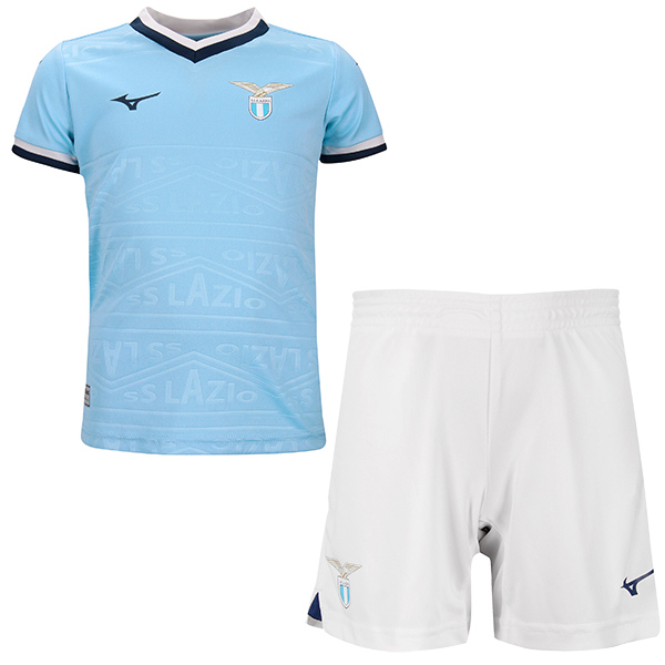 Lazio maglia da calcio per bambini kit da calcio per bambini prima maglia da calcio mini uniformi per ragazzi 2024-2025