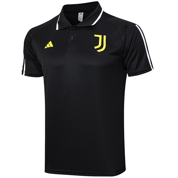 Juventus maglia della divisa da allenamento maglia sportiva da uomo nera da calcio per abbigliamento sportivo da calcio 2023-2024