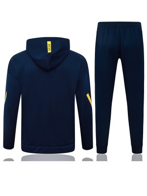 Boca juniors hoodie jacket mens navy blue training tracksuit 2025-2026