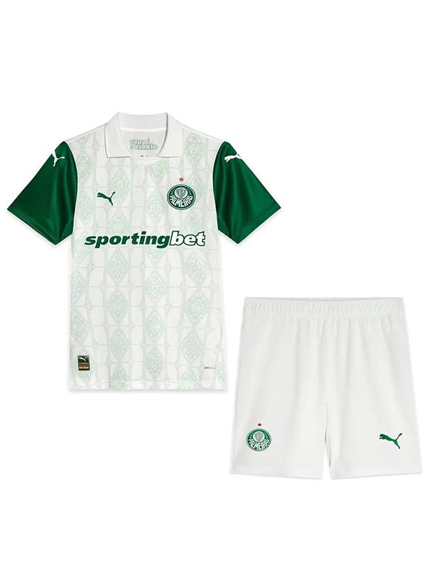 Palmeiras away kids kit childrens jersey 2025-2026