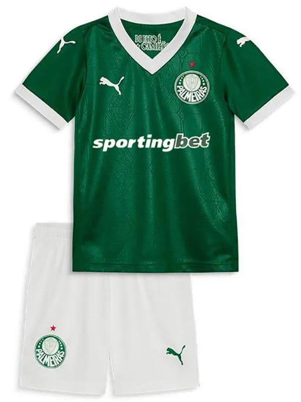 Palmeiras home kids kit childrens jersey 2025-2026