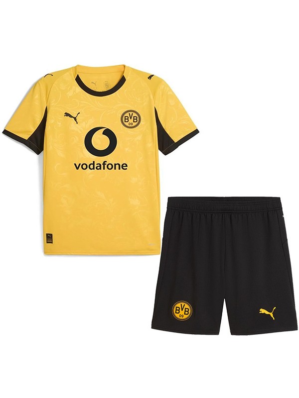 Borussia Dortmund cup home kids kit childrens jersey 2025-2026