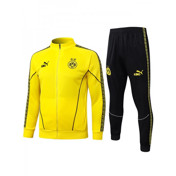 Borussia Dortmund jacket mens yellow training tracksuit 2025-2026