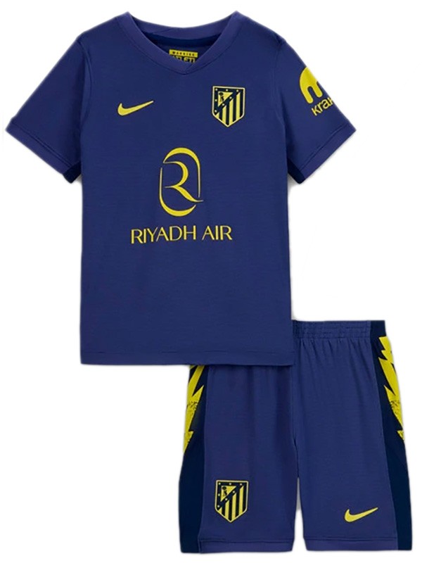 Atletico de Madrid away kids kit childrens jersey 2025-2026