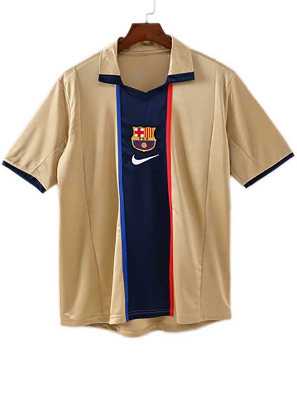 Barcelona away jersey mens retro shirt 2001-2002