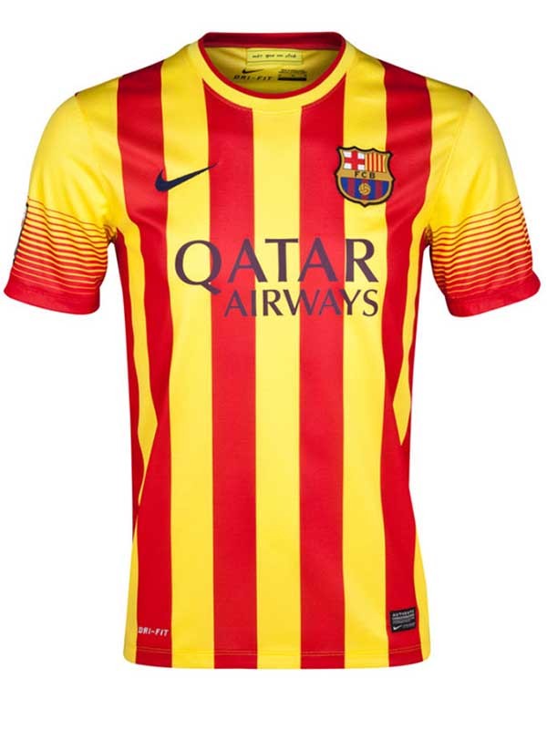 Barcelona away retro jersey mens soccer shirt 2013-2014