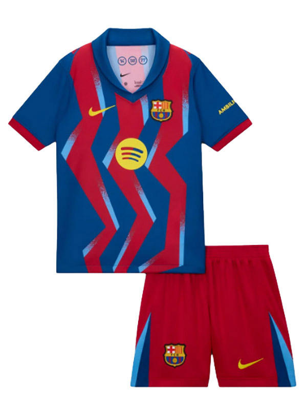 Barcelona fourth kids kit childrens jersey 2025-2026