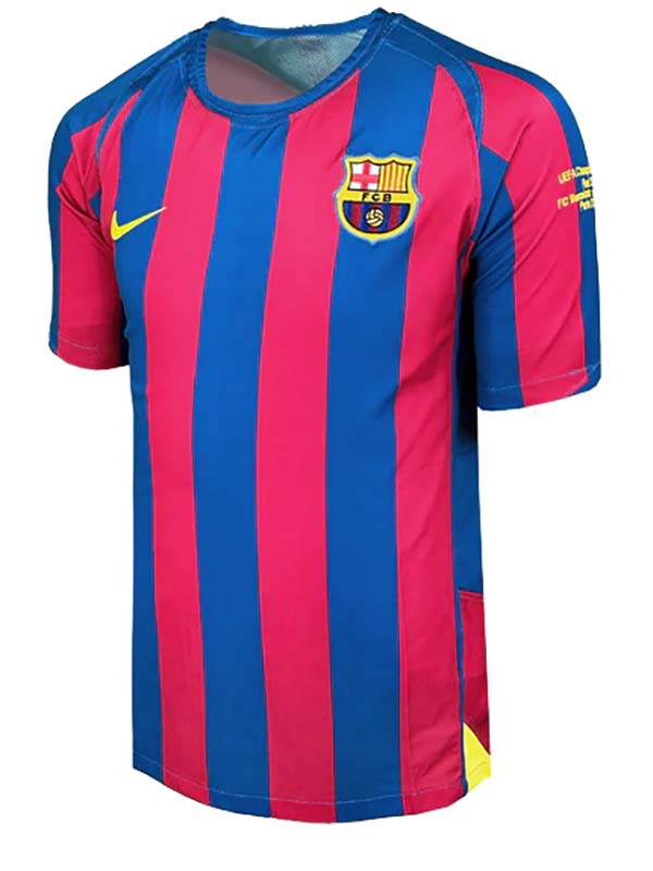 Barcelona home jersey mens retro shirt 2005-2006