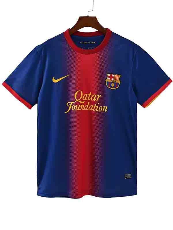 Barcelona home jersey mens retro shirt 2012-2013