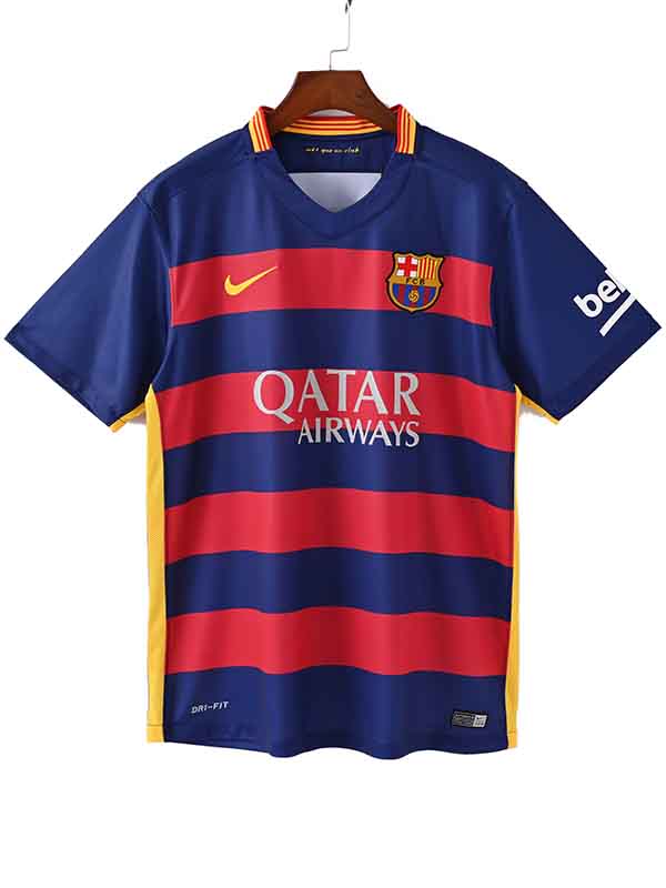 Barcelona home jersey mens retro shirt 2015-2016