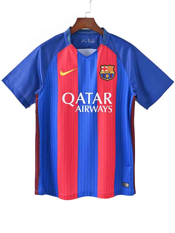 Barcelona home jersey mens retro shirt 2016-2017
