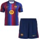 Barcelona home kids kit childrens jersey 2026-2027