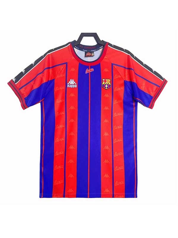 Barcelona home retro jersey mens soccer shirt 1997-1998
