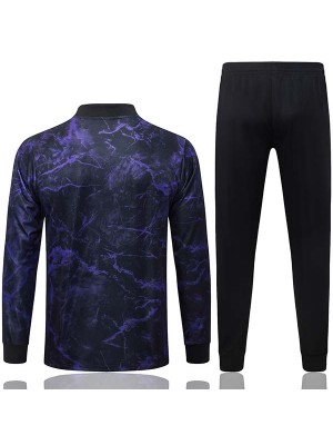 Barcelona jacket mens training balck purple tracksuit 2026-2027