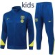 Barcelona kids jacket children indigo training tracksuit 2025-2026